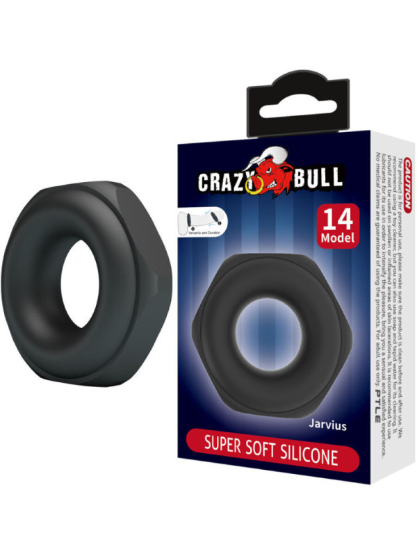 CRAZY BULL - ANELLO IN SILICONE JARVIUS MODELLO 14