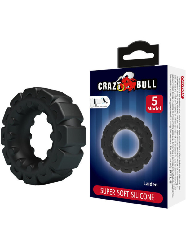 CRAZY BULL - ANELLO IN SILICONE LAIDEN MODELLO 5
