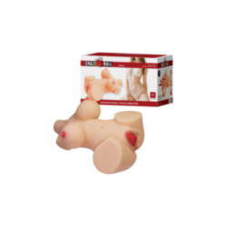 CRAZY BULL - EMMA TORSO FEMMINILE REALISTICO VAGINA E ANALE 4,8 KG