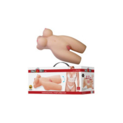 CRAZY BULL - MIA TORSO FEMMINILE REALISTICO VAGINA E ANALE 8,5 KG