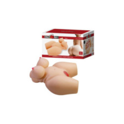 CRAZY BULL - GRACE TORSO FEMMINILE REALISTICO VAGINA E ANALE 7,5 KG