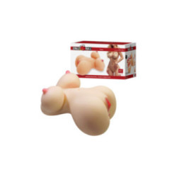 CRAZY BULL - FIONA TORSO FEMMINILE REALISTICO VAGINA E ANALE 7,1 KG