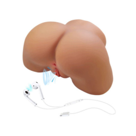 CRAZY BULL - ILANA VIBRATORE E SUCCHIATORE REALISTICO PER POLSO FEMMINILE CON SUONO 6,8 KG