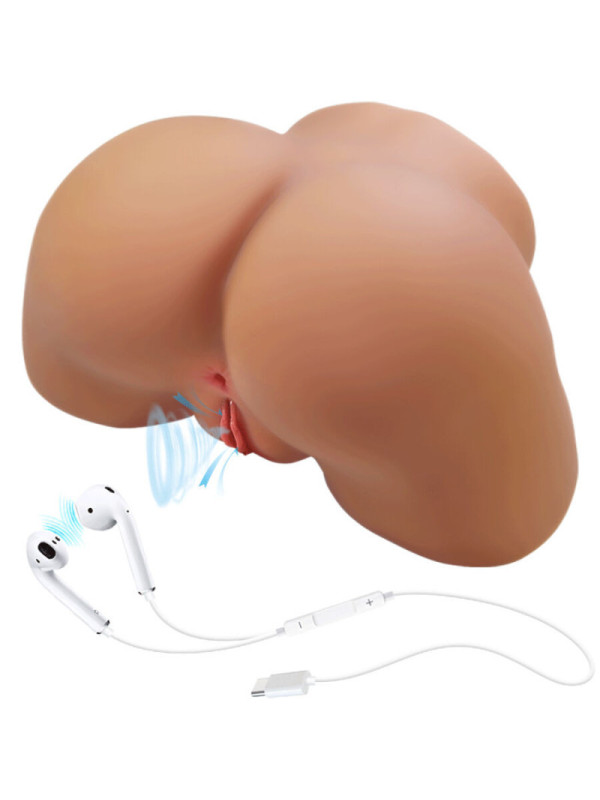 CRAZY BULL - ILANA VIBRATORE E SUCCHIATORE REALISTICO PER POLSO FEMMINILE CON SUONO 6,8 KG