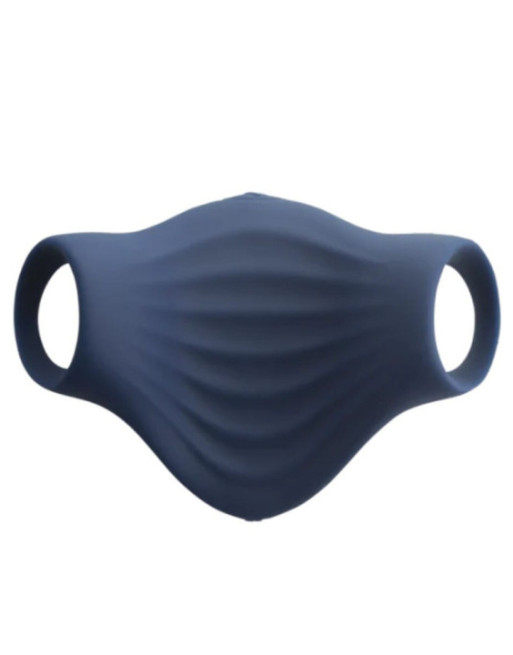 ROCKS-OFF - MASTURBATORE VIBRATORE FLESSIBILE PALM BLUE