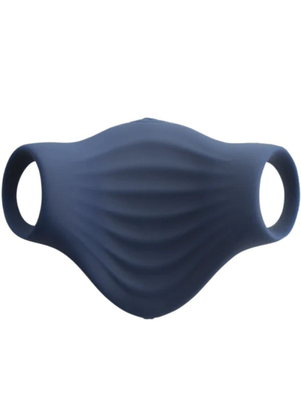 ROCKS-OFF - MASTURBATORE VIBRATORE FLESSIBILE PALM BLUE