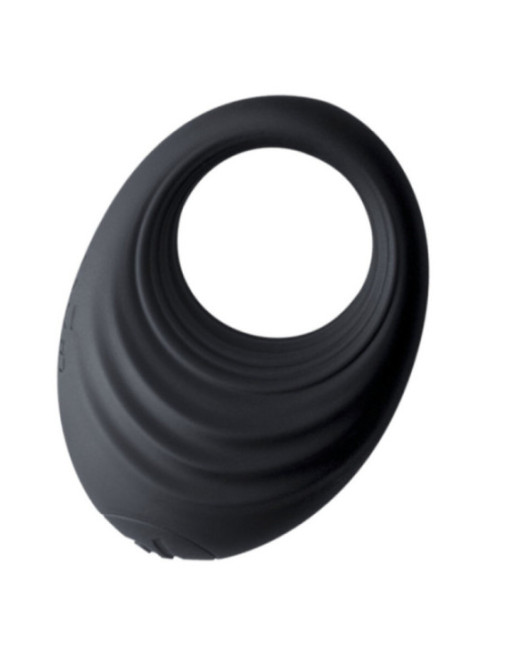 ROCKS-OFF - ANELLO VIBRANTE PER PENE SPIRE NERO