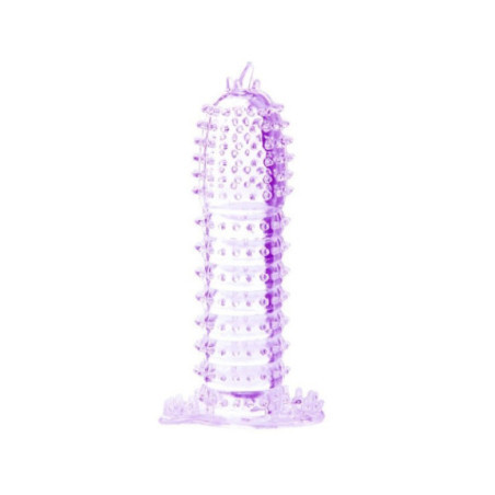 BAILE - GUAINA PER PENE CON PUNTI DI STIMOLAZIONE VIOLA 14 CM