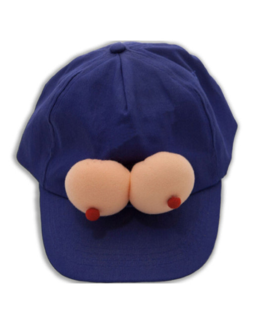 DIABLO PICANTE - CAPPELLO CON TETTE BLU