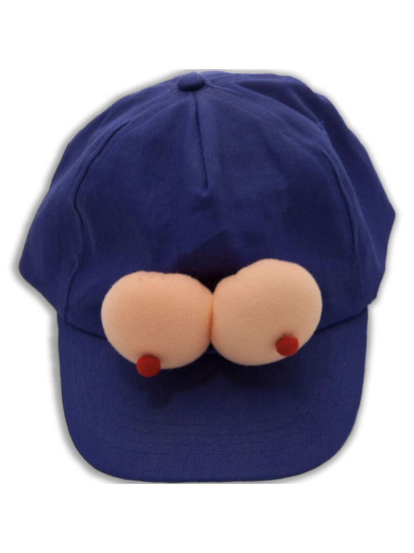 DIABLO PICANTE - CAPPELLO CON TETTE BLU