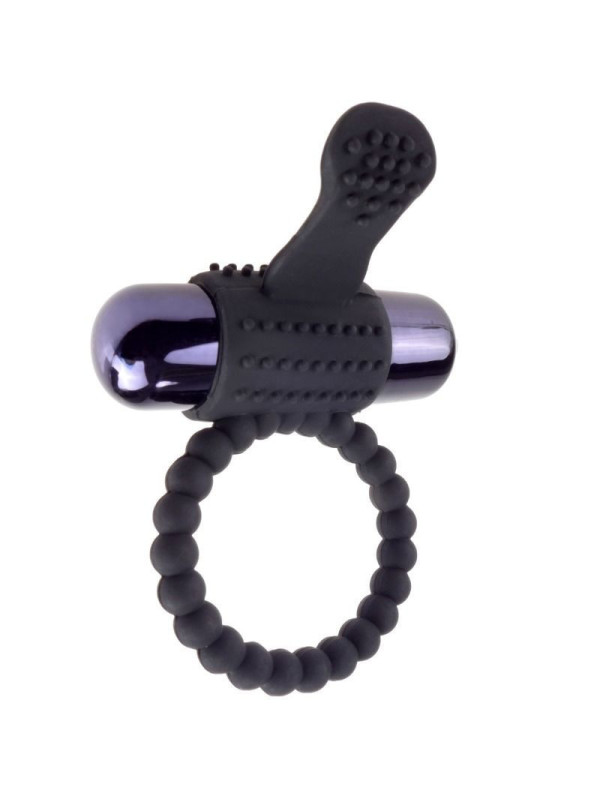 FANTASY C-RINGZ - ANELLO VIBRANTE IN SILICONE NERO