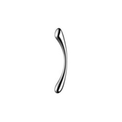 SATISFYER - DILDO A DOPPIA ESTREMITÀ IN ACCIAIO INOX COSMIC CREST 1
