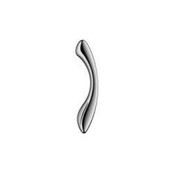 SATISFYER - DILDO A DOPPIA ESTREMITÀ IN ACCIAIO INOX PURE GRAVITY 1