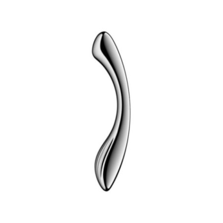 SATISFYER - DILDO A DOPPIA ESTREMITÀ IN ACCIAIO INOX PURE GRAVITY 1