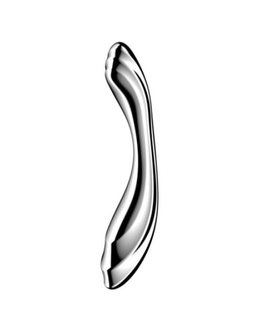 SATISFYER - DILDO A DOPPIA ESTREMITÀ IN ACCIAIO INOX PURE GRAVITY 2