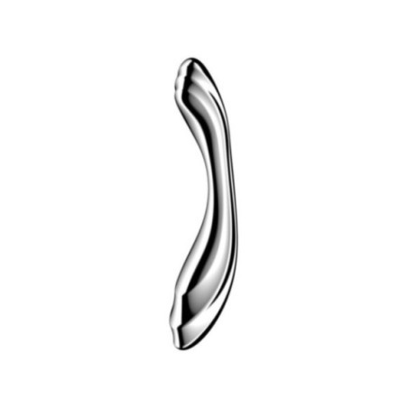 SATISFYER - DILDO A DOPPIA ESTREMITÀ IN ACCIAIO INOX PURE GRAVITY 2