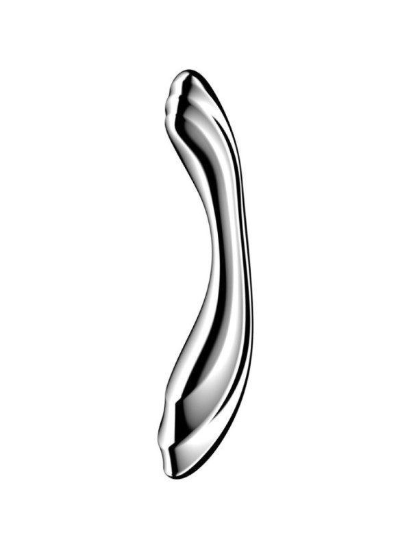 SATISFYER - DILDO A DOPPIA ESTREMITÀ IN ACCIAIO INOX PURE GRAVITY 2