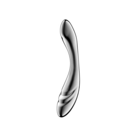 SATISFYER - DILDO A DOPPIA ESTREMITÀ IN ACCIAIO INOX PURE GRAVITY 3