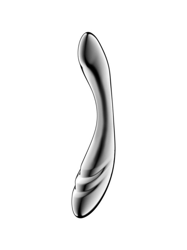 SATISFYER - DILDO A DOPPIA ESTREMITÀ IN ACCIAIO INOX PURE GRAVITY 3