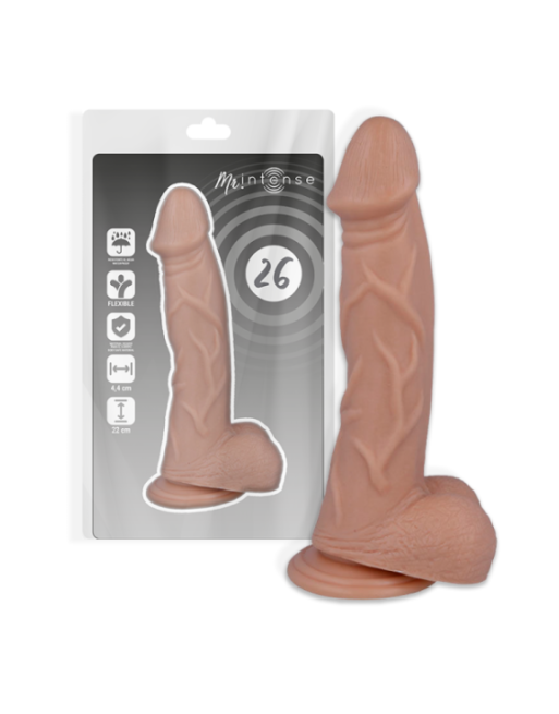 MR INTENSE - 26 PENE REALISTICO 22 CM -O- 4