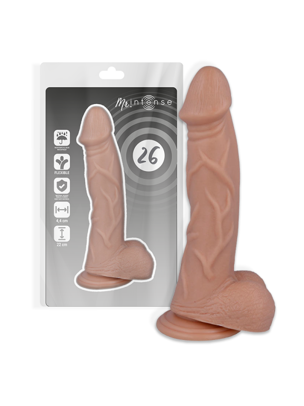MR INTENSE - 26 PENE REALISTICO 22 CM -O- 4