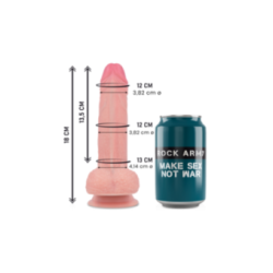ROCKARMY - LIQUID SILICONE PREMIUM MUSTANG REALISTICO 18 CM -O- 4