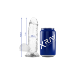 X RAY - CAZZO TRASPARENTE CON SFERE 15