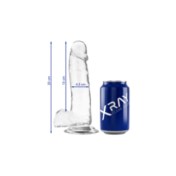 X RAY - CAZZO TRASPARENTE CON SFERE 20 CM -O- 4