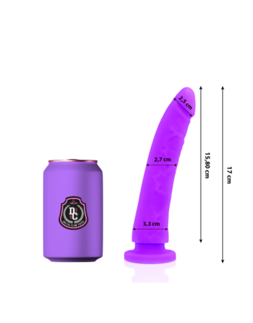DELTA CLUB - TOYS DILDO MEDICO LILLA IN SILICONE 17 CM -O- 3 CM