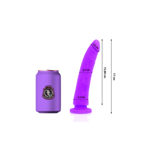 DELTA CLUB - TOYS DILDO MEDICO LILLA IN SILICONE 17 CM -O- 3 CM