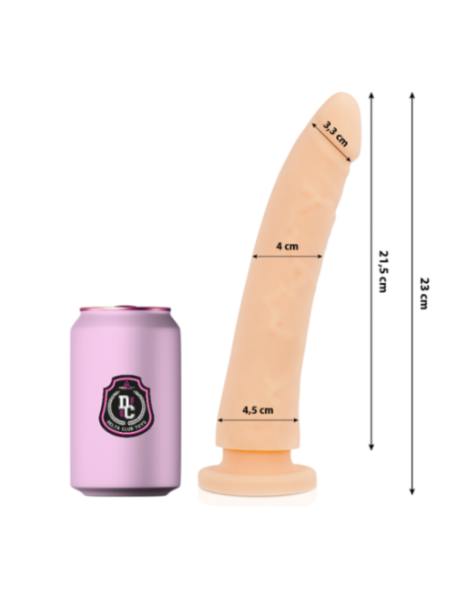 DELTA CLUB - TOYS DILDO NATURALE IN SILICONE MEDICO 23 CM -O- 4