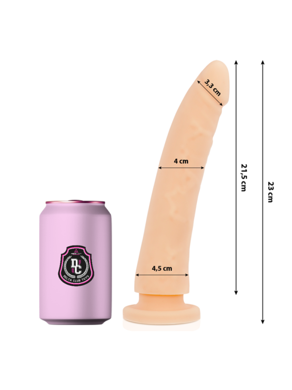 DELTA CLUB - TOYS DILDO NATURALE IN SILICONE MEDICO 23 CM -O- 4