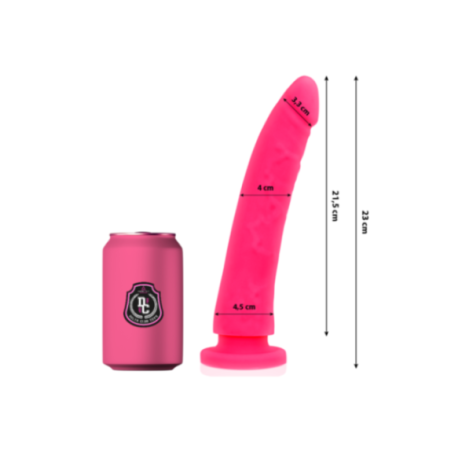 DELTA CLUB - TOYS DILDO MEDICO ROSA IN SILICONE 23 CM -O- 4