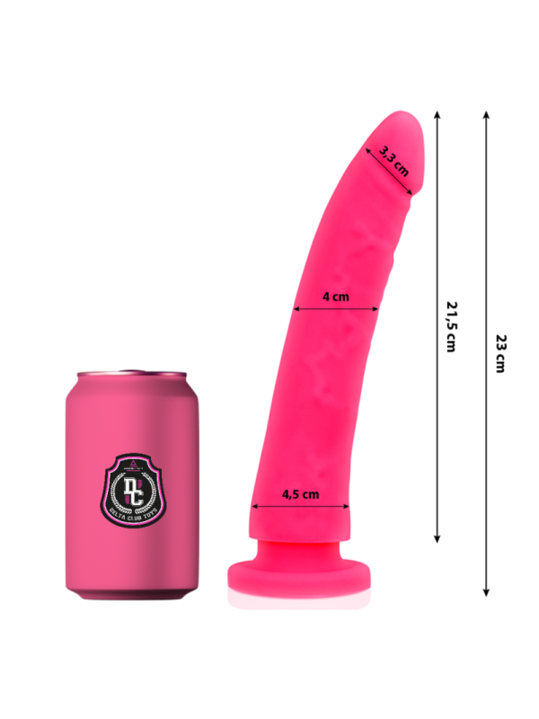 DELTA CLUB - TOYS DILDO MEDICO ROSA IN SILICONE 23 CM -O- 4