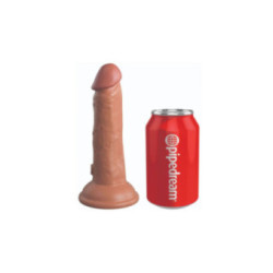 KING COCK - ELITE DILDO REALISTICO VIBRANTE E SILICONE 15