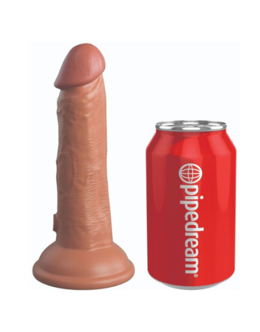 KING COCK - ELITE DILDO REALISTICO VIBRANTE E SILICONE 15