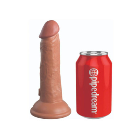 KING COCK - ELITE DILDO REALISTICO VIBRANTE E SILICONE 15