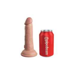 KING COCK - ELITE DILDO REALISTICO VIBRANTE E SILICONE 15