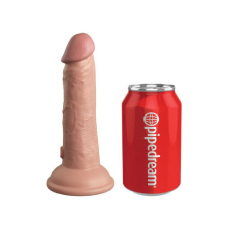 KING COCK - ELITE DILDO REALISTICO VIBRANTE E SILICONE 15