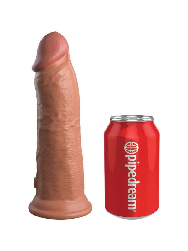 KING COCK - ELITE DILDO REALISTICO VIBRANTE E SILICONE 20