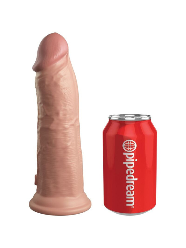 KING COCK - ELITE DILDO REALISTICO VIBRANTE E SILICONE 20