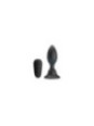 MR PLAY - PLUG ANALE CON TELECOMANDO VIBRAZIONE NERO