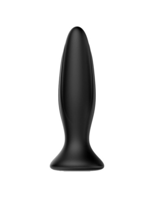 MR PLAY - PLUG ANALE VIBRATORE NERO RICARICABILE