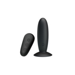 MR PLAY - PLUG ANALE CON TELECOMANDO VIBRAZIONE NERO