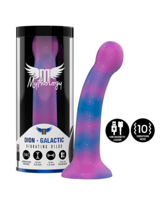 MYTHOLOGY - DION GALACTIC DILDO S - VIBRATORE WATCHME COMPATIBILE CON TECNOLOGIA WIRELESS