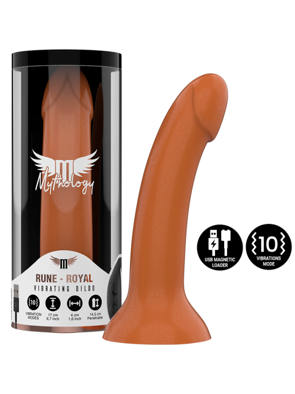 MYTHOLOGY - RUNE ROYAL DILDO M - VIBRATORE WATCHME TECNOLOGIA WIRELESS COMPATIBILE