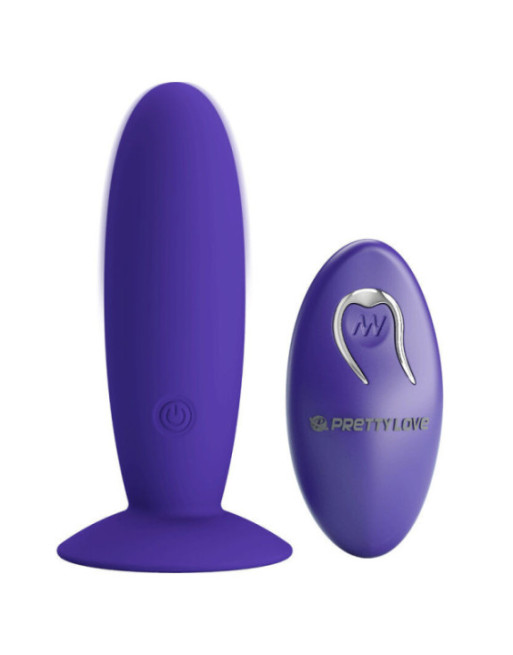 PRETTY LOVE - YOUTH PLUG VIBRATORE ANALE TELECOMANDO VIOLETTO