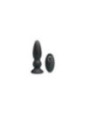 MR PLAY - POTENTE VIBRATORE TELECOMANDO PLUG ANALE NERO
