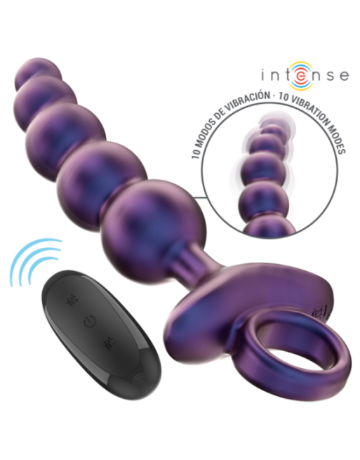 INTENSE - TITO VIBRANTE ANAL PLUG MODELLO 3 TELECOMANDO