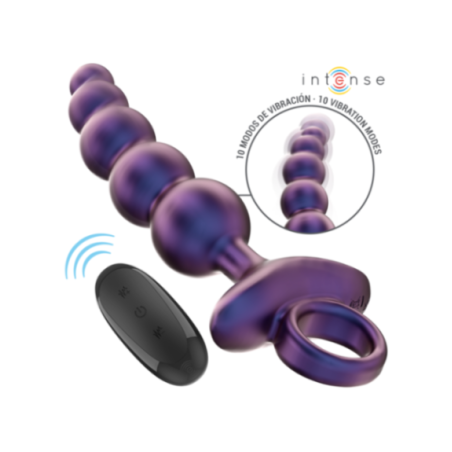 INTENSE - TITO VIBRANTE ANAL PLUG MODELLO 3 TELECOMANDO